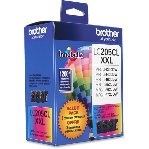 3PK LC2053PKS CARTOUCHE D'ENCRE CYAN MAGENTA MULTI 5JAUNE
