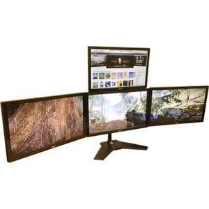 Support pour écran quadruple Amer Mounts. Un seul