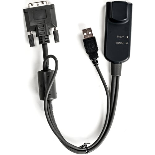 Módulo de interfaz de servidor USB Vertiv Avocent MPU IQ DVI con medios virtuales, CAC