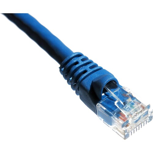 Câble de raccordement Axiom CAT5E 350 MHz 3 m (10 pi) avec gaine moulée (bleu)