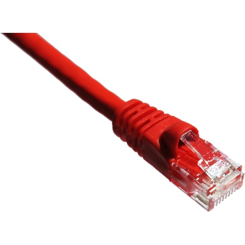 Axiom Memory Axiom 10FT CAT5E 350mhz Patch Cable Molded Boot (Red)