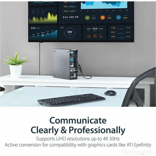 StarTech.com DisplayPort to HDMI Adapter