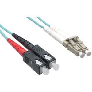 Câble à fibre optique Axiom LC/SC 10G multimode duplex OM3 50/125 20 m - 65,6 pi