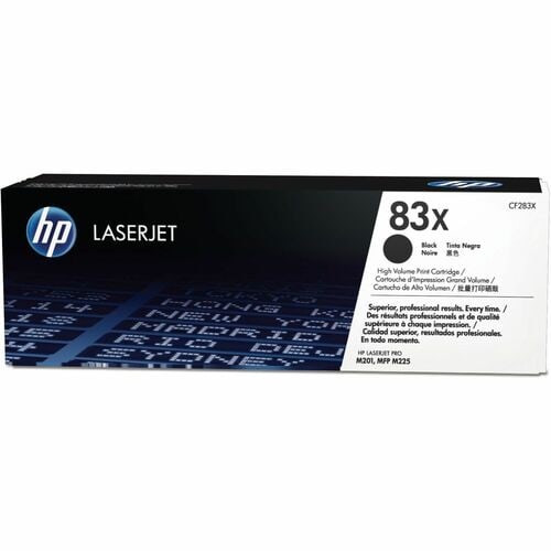 83X CARTUCHO DE TÓNER NEGRO PARA LASERJET