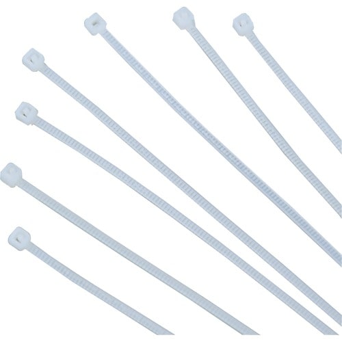 Bridas de nailon Tripp Lite de 7,5 pulgadas para gestión de cables, 40 lb de resistencia, paquete de 100, 100 piezas