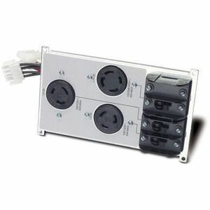 APC by Schneider Electric APC - Plaque arrière d'alimentation Symmetra LX - 1, 2 x N