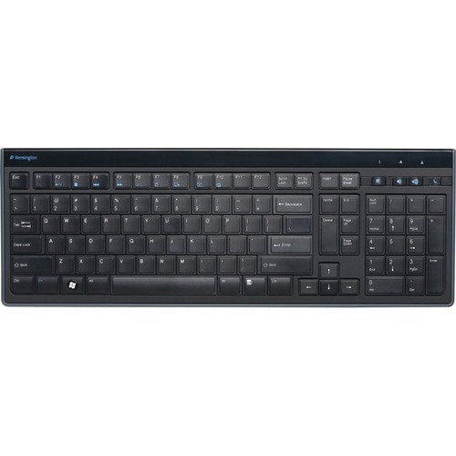 Clavier filaire Kensington Slim Type - Connectivité par câble - Interface USB