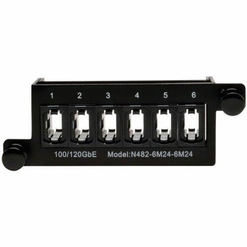 Cassette de transfert Tripp Lite 100 Go/120 Go (x6) Coupleur MTP/MPO 24 fibres - 6 x