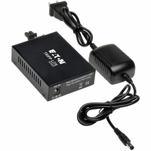 Tripp Lite by Eaton 10/100/1000 LC Multimode Media Converter, 550M, 850nm