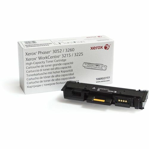 BLACK TONER CART F/PHASER 3260/ WORKCENTRE 3215/3225 HIGH CAP
