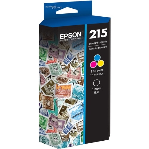 Pack combiné de cartouches d'encre noire et couleur DURABRITE ULTRA T215