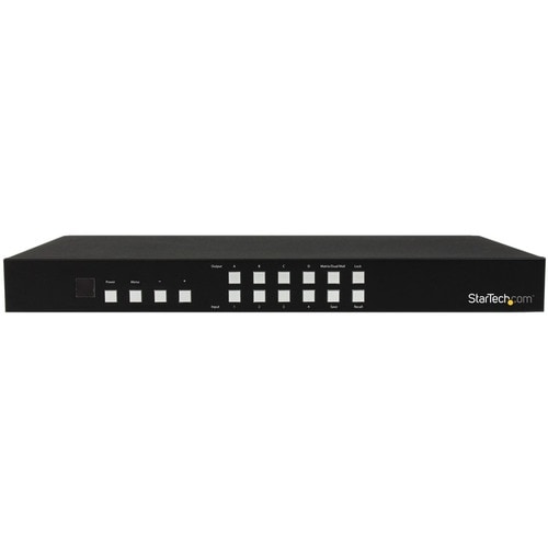 StarTech.com 4x4 HDMI Matrix Switch with Picture