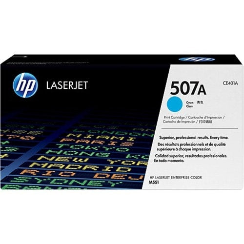 HP 507Y (CE401YC) Original Toner Cartridge - Single Pack - L
