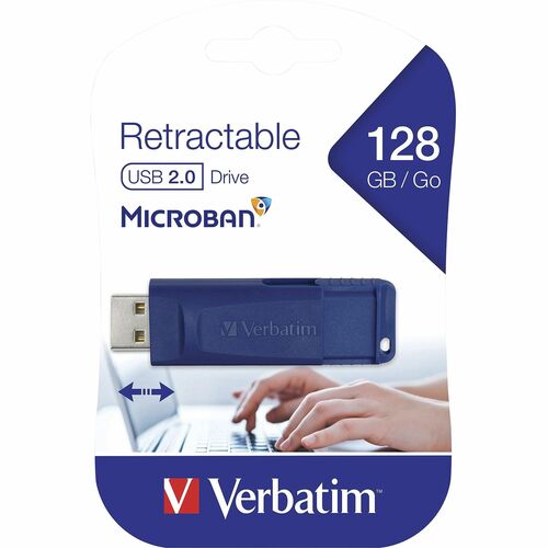 128GB USB FLASH DRIVE BLUE MULTI 4