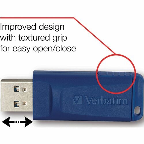 128GB USB FLASH DRIVE BLUE MULTI 4