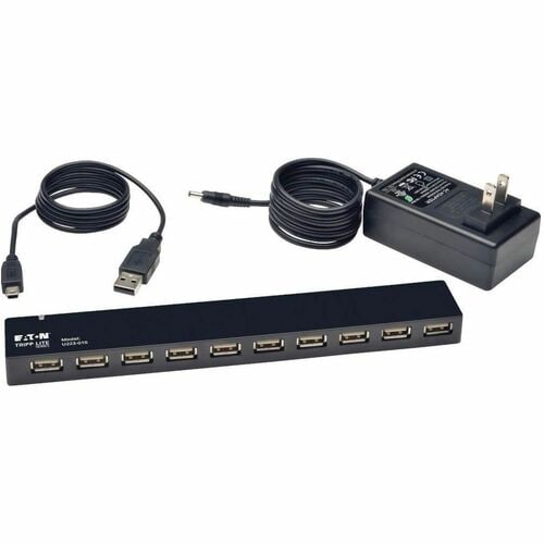 Hub USB 2.0 haute vitesse Tripp Lite par Eaton 10 ports