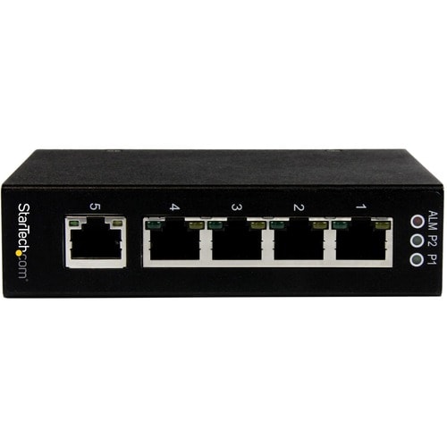 COMMUTATEUR RÉSEAU GIGABIT ROBUSTE À 5 PORTS, CLASSÉ IP30