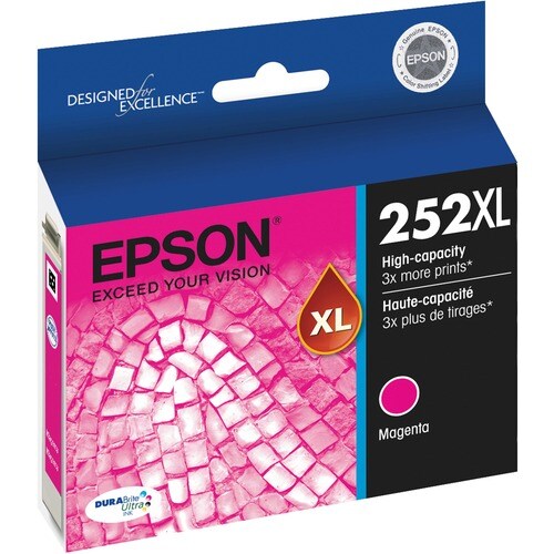 Encre magenta Durabrite Ultra XL T252 avec capteur SENSORMATIC