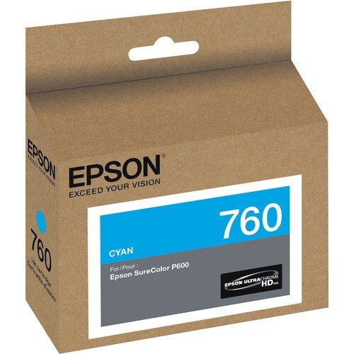 Cartucho de tinta original Epson UltraChrome HD T760 - Inyección de tinta -