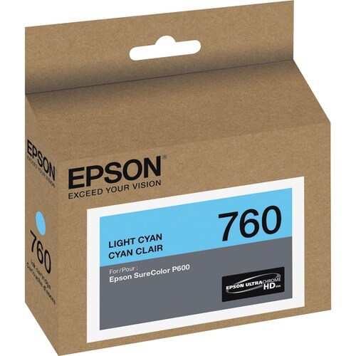 Cartucho de tinta original Epson UltraChrome HD T760 - Inyección de tinta -