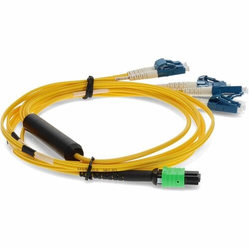 Cable de conexión SMF amarillo con conector Fanout dúplex MPO de 1 m para Juniper