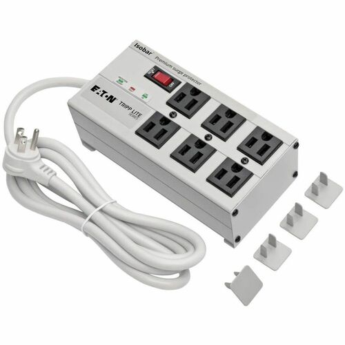 Tripp Lite Isobar Surge Protector Metal 6 Outlet 6' Cord 3330 Joules -