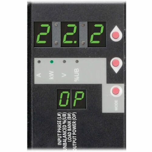 PDU Tripp Lite par Eaton PDU3XMV6G32 42 prises avec compteur - IEC 60309 32 A