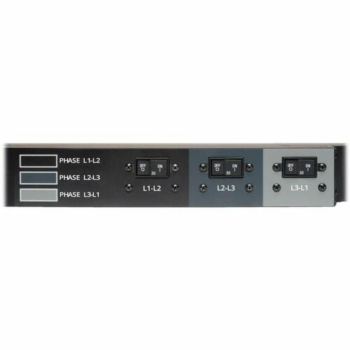 Unité de distribution d'alimentation triphasée Tripp Lite 208 V 8,6 kW avec compteur - L21-30P 36 C13 ; 9 C19 0URM TAA