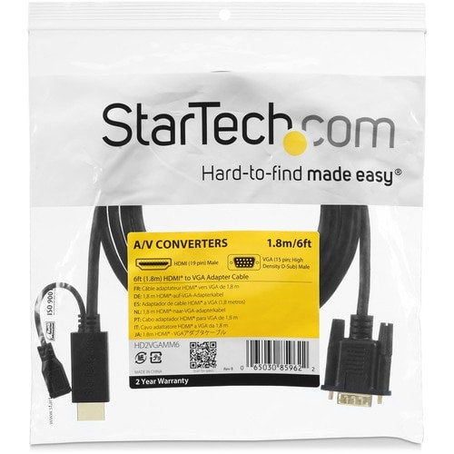 StarTech.com HDMI to VGA Cable