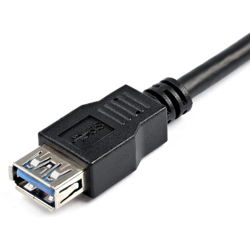 StarTech.com 2m Black SuperSpeed USB 3.0 (5Gbps) Extension Cable A to A - M/F -