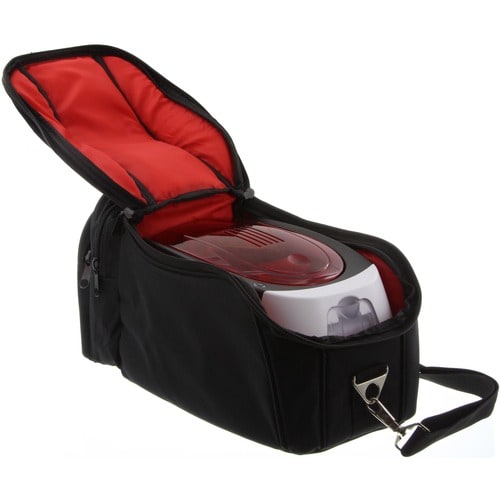 Estuche de transporte Badgy para impresora portátil - Negro, Rojo - 7,87\" (200 mm) de alto x 14.