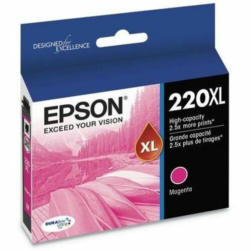 Encre jet d'encre haute capacité d'origine Epson DURABrite Ultra 220XL C