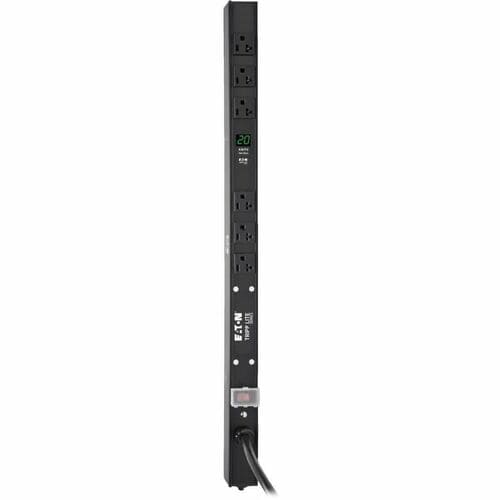 Unité de distribution d'alimentation (PDU) verticale avec compteur Tripp Lite by Eaton PDUMV20-24 - NEMA L5-20P - 6
