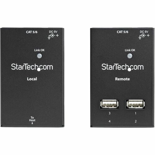 StarTech.com 4 puertos USB 2.0 sobre Cat5