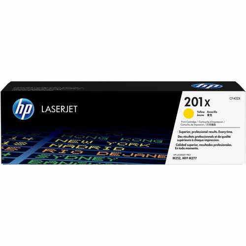 CARTOUCHE DE TONER LASERJET JAUNE 201X