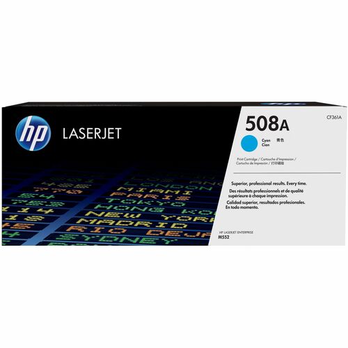 CARTOUCHE DE TONER LASERJET CYAN 508A