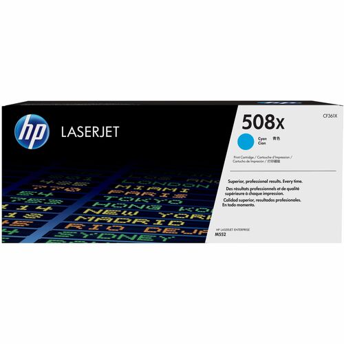 508X CYAN LASERJET TONER CARTRIDGE