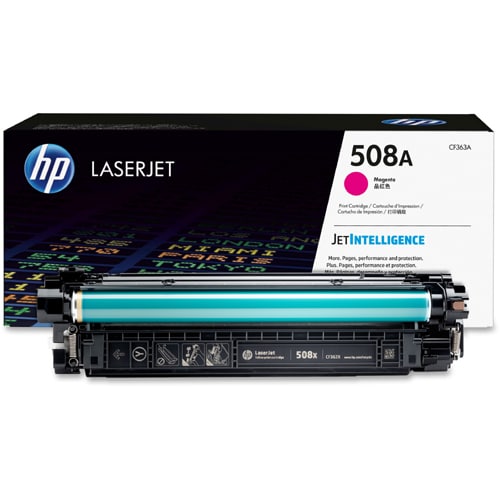 CARTUCHO DE TÓNER LASERJET MAGENTA 508A