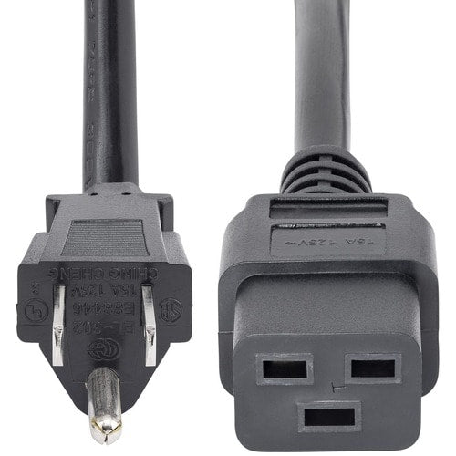 Cable de alimentación resistente StarTech.com de 1 m (3 pies)