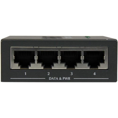 INYECTOR DE ALIMENTACIÓN POR ETHERNET MIDSPAN POE+ DE 4 PUERTOS GIGABIT