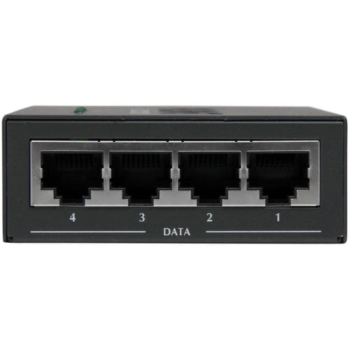 INYECTOR DE ALIMENTACIÓN POR ETHERNET MIDSPAN POE+ DE 4 PUERTOS GIGABIT