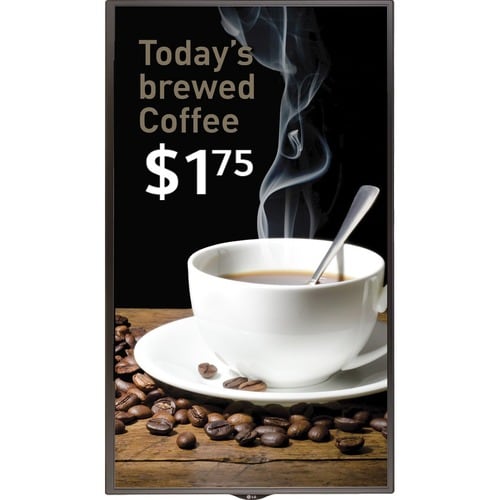 Écran d'affichage numérique LG SuperSign 65SE3B-B - 65" (1651 mm) LCD