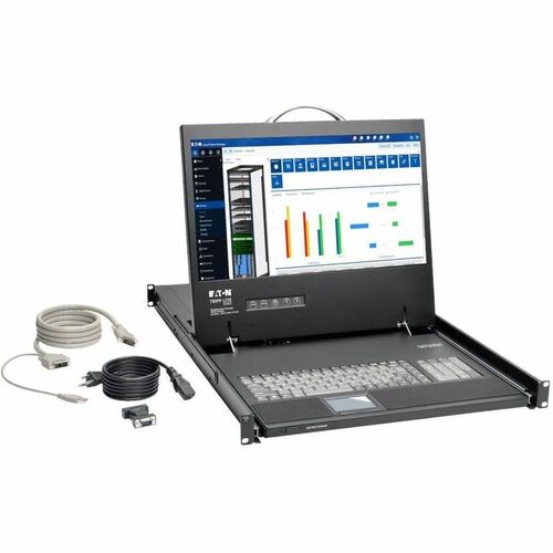 Console rackable Tripp Lite by Eaton 1U avec écran LCD 19", DVI ou VGA - 1 ordinateur