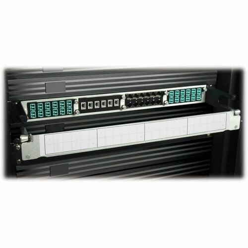 Casete de paso de alta densidad de 10 GbE de Tripp Lite, conexión dúplex de 12 LC - 24
