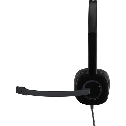 Logitech H151 Stereo Headset with Rotating Boom Mi