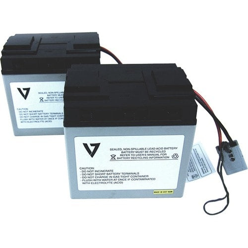 Batterie de remplacement pour onduleur V7 RBC55 pour APC - Batterie de remplacement pour onduleur RBC55 pour APC RBC55