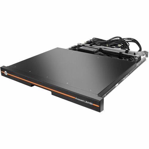 Accès au rack local Vertiv Avocent | Écran LCD 18,5 pouces | Clavier USB | 2 ports USB PASS-USA T