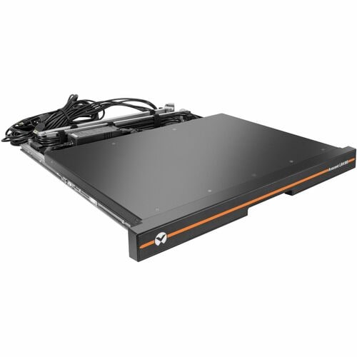Accès au rack local Vertiv Avocent | Écran LCD 18,5 pouces | Clavier USB | 2 ports USB PASS-USA T