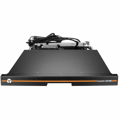 Accès au rack local Vertiv Avocent | Écran LCD 18,5 pouces | Clavier USB | 2 ports USB PASS-USA T