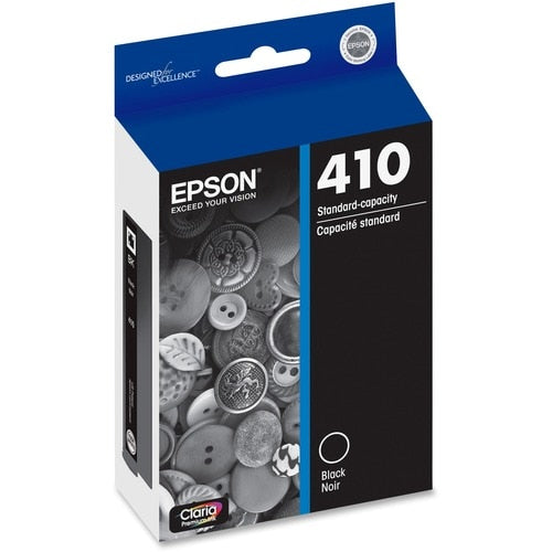 Cartouche d'encre noire pigmentée Claria Premium T410 avec capuchon standard et capteur SENSORMATIC